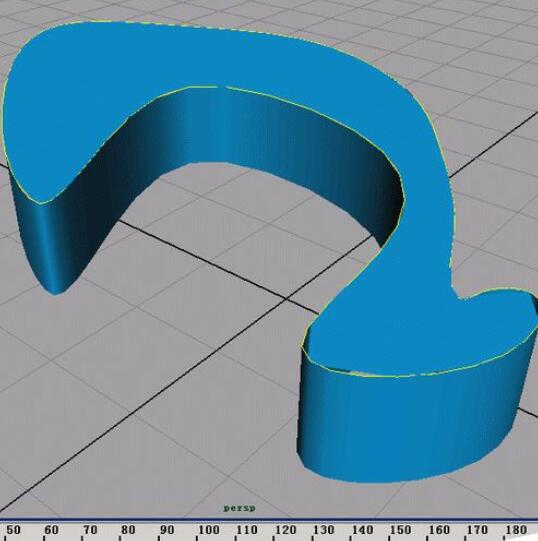 maya制作一個立體曲面的操作方法截圖