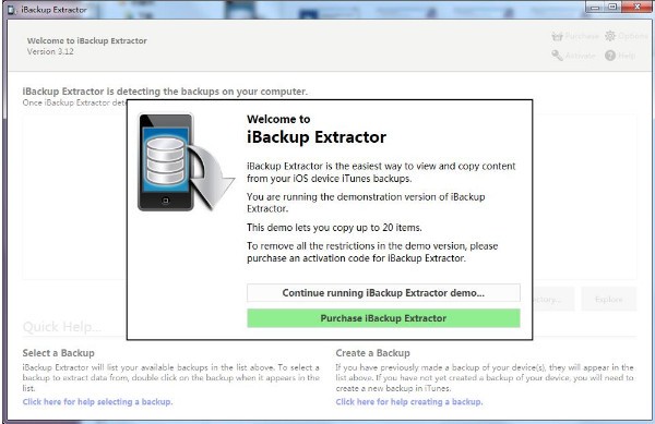 iBackup Extractor(iOS備份還原軟件)