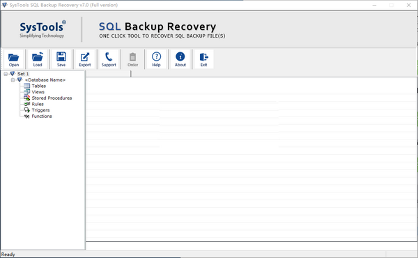 SysTools SQL Backup Recovery(數據庫備份恢復工具)