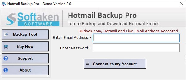 Softaken Hotmail Backup Pro(郵件備份軟件)