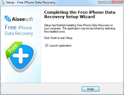 Aiseesoft Free iPhone Data Recovery截圖