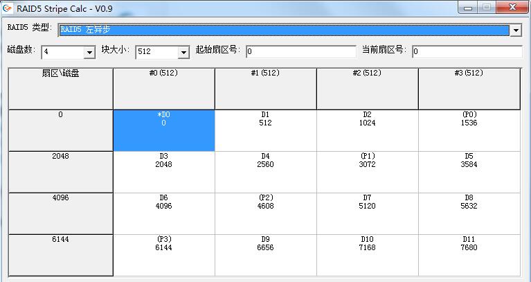 RAID5數據恢復截圖