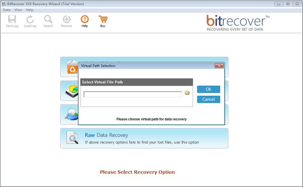 BitRecover VDI Recovery Wizard截圖