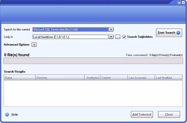 DataNumen SQL Recovery截圖