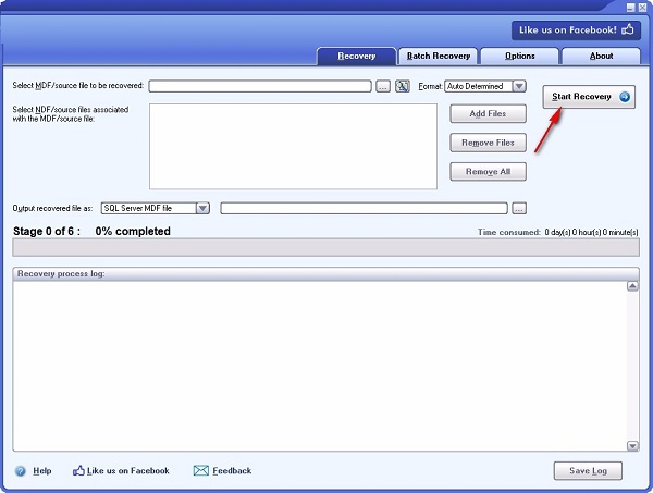 DataNumen SQL Recovery截圖