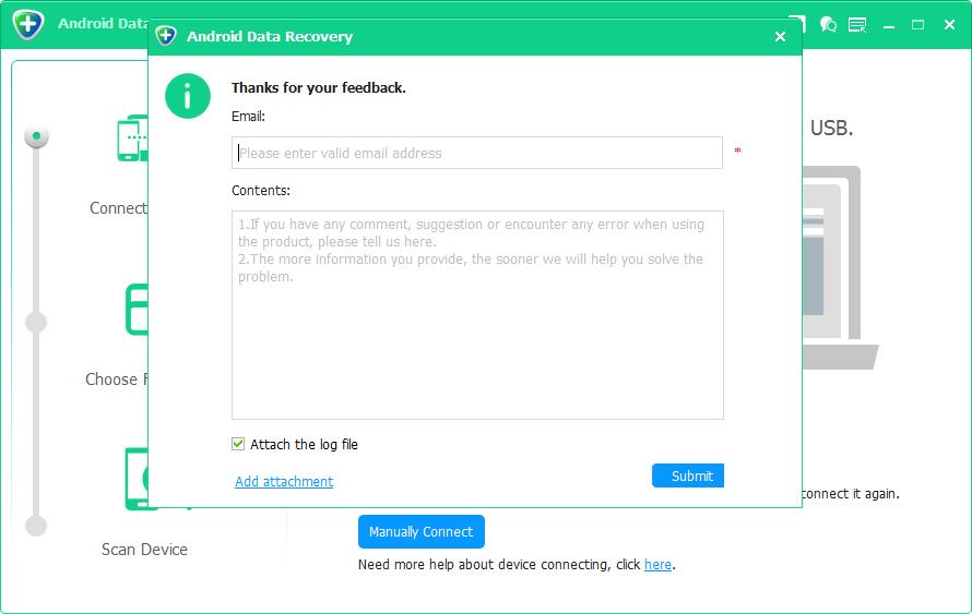 Aiseesoft Free Android Data Recovery截圖