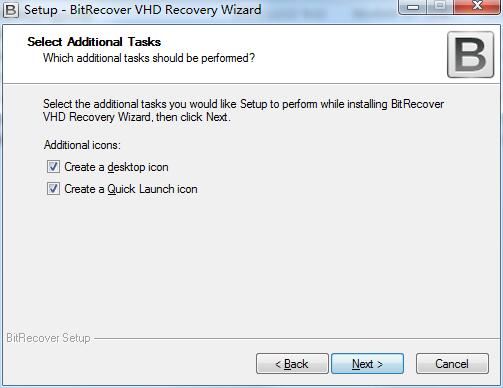 BitRecover VHD Recovery Wizard截圖