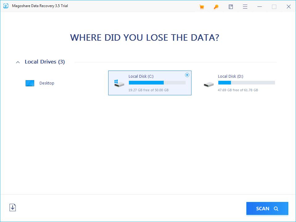 Magoshare Data Recovery截圖