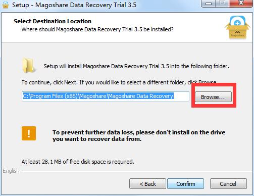 Magoshare Data Recovery截圖