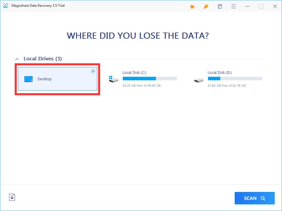 Magoshare Data Recovery截圖