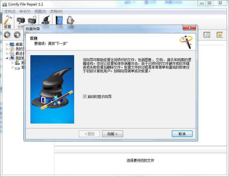 Comfy File Repair Pro截圖