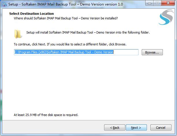 Softaken IMAP Mail Backup Tool截圖