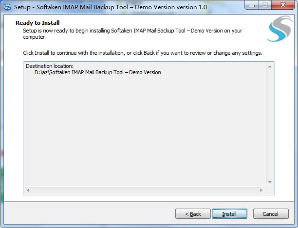 Softaken IMAP Mail Backup Tool截圖