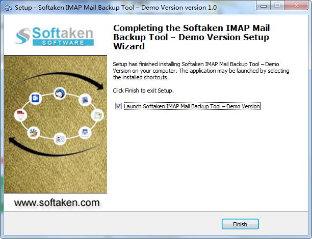 Softaken IMAP Mail Backup Tool截圖