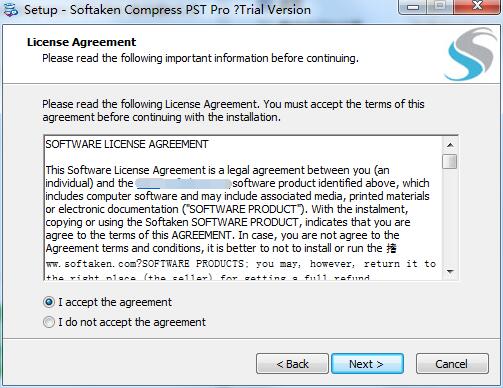 Softaken Compress PST Pro截圖